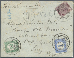 Br/GA Indien: 1895-1952 Destination EGYPT: Group Of 46 Covers And Postal Stationery Items From India To Eg - Other & Unclassified