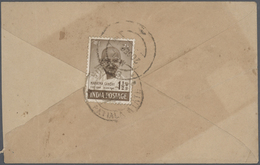 Br/GA Indien: 1947-1970's: Accumulation Of More Than 500 Post-Independence Covers, Postcards And Postal St - Other & Unclassified