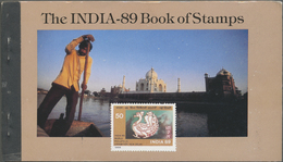 ** Indien: 1980-2012 BOOKLETS: Collection Of About 120 Different Booklets, From INDIA '80 And INDIA '89 - Andere & Zonder Classificatie