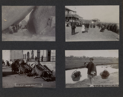 Indien - Besonderheiten: 1910/1911: Fotoalbum SMS Gneisenau Ostasiatisches Kreuzergeschwader 150 Fot - Andere & Zonder Classificatie