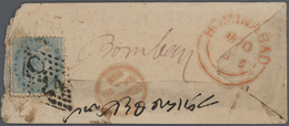 Br Indien - Feudalstaaten: HYDERABAD 1870-1949: Group Of 18 Covers (one Front) With Interesting Frankin - Other & Unclassified