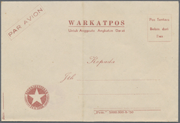 GA Indonesien: 1950/76, Military / UN Peacekeeping / Govt. Service Special Envelopes Collection: Milita - Indonésie