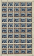 ** Indonesien - Lokalausgaben: 1947/1949. VIENNA PRINTINGS: Lot Of 100 Complete Sets In Sheets, Mint, N - Indonesië