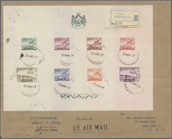 O/*/**/Br Irak: 1918/1970, Used And Mint Collection On Album Pages In A Binder, Incl. 1949 Airmail Souvenir Sh - Irak