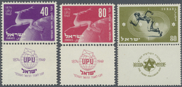 **/O Israel: 1948-1999: Mint And Used Coolection + Duplication In Three Stockbooks, With A Few Stamps Wit - Sonstige & Ohne Zuordnung