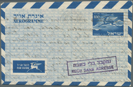 GA/Br Israel: 1948/1970 Mostly, Nice Lot Of 170 Mainly Better Items Including Nice Frankings With Early Ta - Altri & Non Classificati