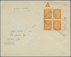 Br/GA Israel: 1949/1959, Holding Of Apprx 210 Covers/cards/used Stationeries, Comprising Commercial And Ph - Autres & Non Classés