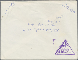 Br/GA Israel: 1949/1959, Holding Of Apprx 210 Covers/cards/used Stationeries, Comprising Commercial And Ph - Andere & Zonder Classificatie