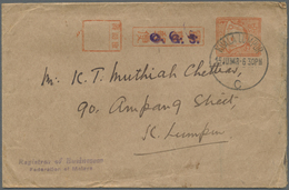 Br Japanische Besetzung  WK II - Malaya: 1942/1946 (ca.), Accumulation With About 42 Covers Incl. Perak - Malesia (1964-...)