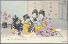 Japan - Besonderheiten: 1900/30, Japan, Ppc Mint Or Cto (26) Inc. Official LCD For WWI Peace, Imperi - Autres & Non Classés