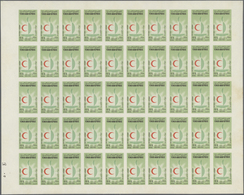 **/O Jemen: 1947/1971, Mainly U/m Assortment Of Complete Sheets/large Units, E.g. Complete Set 1963 Red C - Yémen