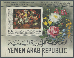 ** Jemen: 1957/1980 (ca.), Accumulation In Large Box Loose Or With Some Issues Sorted Into Glassines Et - Yemen