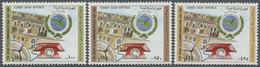 ** Jemen: 1987, Arab Telecommunicatios Day Complete Set Of Three In A Lot With 39 Complete Sets In Bloc - Yemen