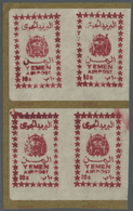 ** Jemen - Königreich: 1966. Lot Of 4 Handstamp Provisorilies: Mi. 217 I, 219xa, 227 I And 229 I. All I - Yémen