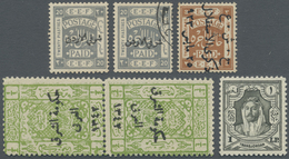 **/*/O Jordanien: 1920/1980 (ca.), Accumulation In Box With Many Complete Sets And Several Better Issues In - Jordanie