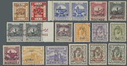 **/*/O Jordanien: 1920/1980 (ca.), Accumulation In Box With Many Complete Sets And Several Better Issues In - Jordanien