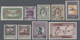**/*/O Jordanien: 1923/1996 (ca.), Dealer Stock In Three Albums With Many Complete Sets Incl. Better Ones, - Jordanie
