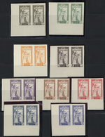 **/* Jordanien: 1925/1965 (ca.), Mint Accumulation On Stocksheets Incl. Plate Blocks, A Good Selection Of - Jordanië
