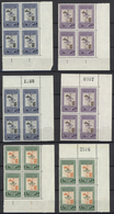 ** Jordanien: 1947/1965, U/m Collection Of More Than 100 Plate Blocks. - Jordanië