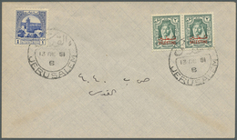 GA/Br Jordanien: 1948 - 1979, 37 Covers, Nice Collection Of Covers And Some Postal Stationery, Good Franki - Jordanie