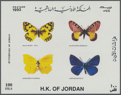 ** Jordanien: 1962/1996 (ca.), Collection Of The MINIATURE SHEETS In Album Pages Incl. Several Better I - Jordanie