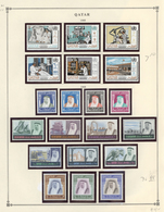 **/* Katar / Qatar: 1968/1991, Mint Collection On Album Pages, Well Collected Throughout And Nearly Compl - Qatar