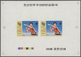 ** Korea-Nord: 1976/2013, Deluxe Proofs, 658 Different, On Gummed Paper, 100 Issued Each Only. - Corea Del Nord