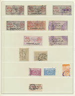 Libanon: 1920s/1950s, Lebanon-Syria-Levant, Collection/accumulation Of Apprx. 340 Fiscals/charity Ta - Libanon