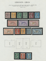 */** Libanon: 1924/1995, Mint Collection In A Minkus Album, Well Collected Throughout From French Period - Liban