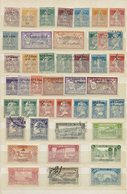 */O/** Libanon: 1924/1970 (ca.), Mint And Used Collection In A Stockbook Incl. Airmails, Postage Dues. - Libanon