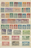 */O/** Libanon: 1924/1970 (ca.), Mint And Used Collection In A Stockbook Incl. Airmails, Postage Dues. - Lebanon