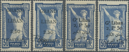 **/*/(*)/O Libanon: 1924/1968 (ca.), Duplicates In Large Album With Many Complete Sets Incl. Many Better Ones W - Libanon