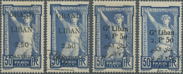 **/*/(*)/O Libanon: 1924/1968 (ca.), Duplicates In Large Album With Many Complete Sets Incl. Many Better Ones W - Lebanon