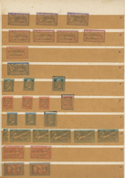 */** Libanon: 1924/1945, Mint Accumulation On Stocksheets, Well Sorted Incl. Both Sets Olympic Games, Air - Libano