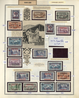 */O Libanon: 1924/1937, Mainly Mint Collection On Album Pages, Well Collected Throughout, Incl. Both Set - Libano