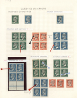 */** Libanon: 1924, "GRAND LIBAN" Overprints On Pasteur, Specialised Mint Collection Of 58 Stamps Incl. U - Libano