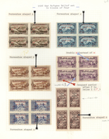 */** Libanon: 1926, War Refugee Relief, Specialised Mint Collection Of Apprx. 170 Stamps (incl. Blocks Of - Lebanon
