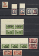 ** Libanon: 1928, "Republique Libanaise" Overprints, Specialised U/m Collection/accumulation Of Apprx. - Lebanon