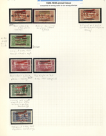 */** Libanon: 1929/1930, Airmail Overprints On "wrong" Stamps Or In "wrong Colours" (probably Essais), Mi - Liban