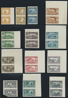 **/*/(*) Libanon: 1930/1964, Accumulation Of Apprx. 400 Imperforate Stamps Incl. Postage Dues, Incl. Complete - Lebanon