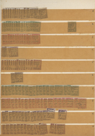 **/* Libanon - Portomarken: 1924/1940, Mint Accumulation Of All Issues On Stocksheets, Comprising A Good - Liban