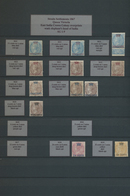 */** Malaiische Staaten - Straits Settlements: 1867-1948: Mint Collection Straits Settlements, Fed. Malay - Straits Settlements