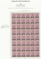 */**/O Malaiische Staaten - Straits Settlements: 1882-1941 Specialized Collection Of Mint And Used Stamps, - Straits Settlements