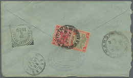 Br Malaiischer Staatenbund: 1907/1920 (ca.), Accumulation With About 84 Commercial Covers Mostly With ' - Federated Malay States