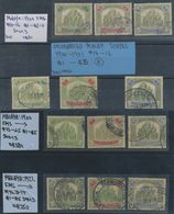 O/*/(*)/** Malaiische Staaten: 1870/1970 (ca.), Mint And Used Accumulation Of Several Hundred Stamps On Stockca - Federated Malay States