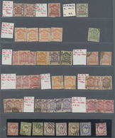 O/*/(*) Malaiische Staaten: 1880/1960 (ca.), Mint And Used Collection/accumulation Of Labuan, North Borneo, - Federated Malay States