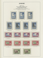 **/O Malaiische Staaten - Johor: 1960-84: Comprehensive Specialized Collection Of Mint And Used Stamps, B - Johore