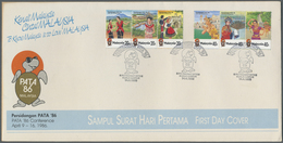 Malaysia: 1980's-2000's: More Than 160 FDCs And Special Covers As 2000 Millennium, Of Many Different - Maleisië (1964-...)
