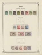 * Marokko: 1891/1972, French P.O./Protectorate/Tangier, Splendid Mint Collection On Yvert Album Pages - Maroc (1956-...)