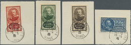 Brfst Marokko: 1935, Monument For Marshall Lyautey, Assortment Of 44 Complete Sets On Piece, Each Stamp Cl - Maroc (1956-...)